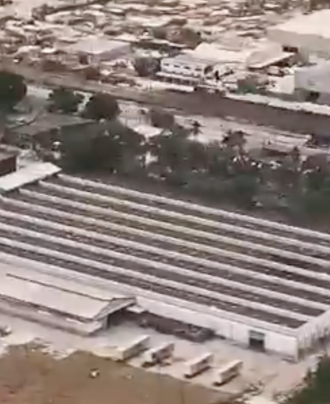 Stellantis · vista aérea da planta